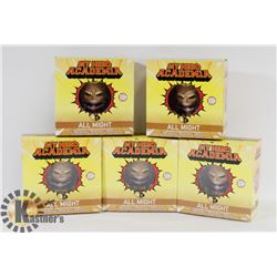 LOT OF 5 MY HERO ACADEMIA ALL MIGHT FIGURES -