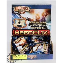 LOT OF BIOSHOCK HEROCLIX BOOSTER MINI FIGURES -