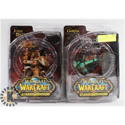 LOT OF 2 WORLD OF WARCRAFT FIGURES -
