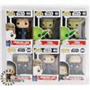 Image 1 : LOT OF 6 ASSORTED FUNKO POPS