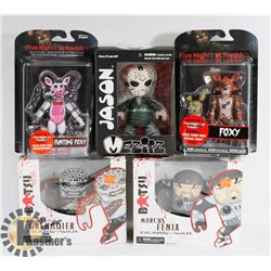 LOT OF 5 ASSORTED FIGURES -