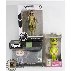 LOT OF ASSORTED FIGURES - VINYL ALIEN RIPLEY