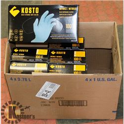 KOSTO NITRILE DISPOSABLE GLOVES SIZE LARGE