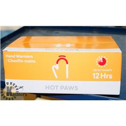 HAND WARMERS HEAT PAKS 40 PCS PER BOX