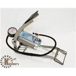 CCM 100 PSI FOOT PUMP WITH GAUGE