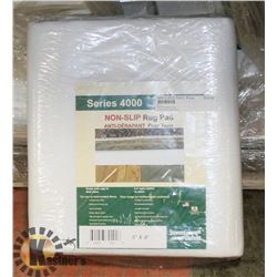 PALLET WITH 7 5'X8' NON SLIP RUG PADS