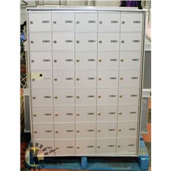 LOT OF 3 COMMUNITY MAIL BOXES WITH KEYS.