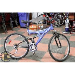 SPORTEK MUD DAWG 18 SPEED DUAL SUSPENSION BIKE