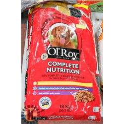 OL' ROY COMPLETE NUTRITION DOG FOOD 18KG,