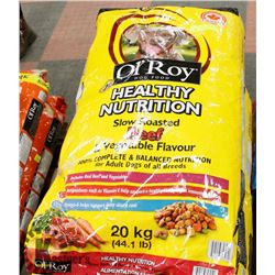 OL'ROY HEALTHY NUTRITION SLOW ROASTED BEEF AND VEG