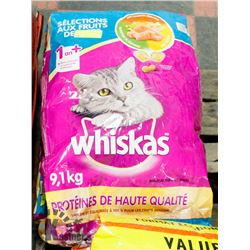 WHISKAS SEAFOOD SELECTIONS CAT FOOD 9.1 KG