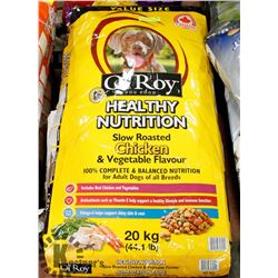 OL' ROY HEALTHY NUTRITION DOG FOOD 20KG