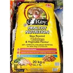 OL' ROY HEALTHY NUTRITION DOG FOOD 20KG