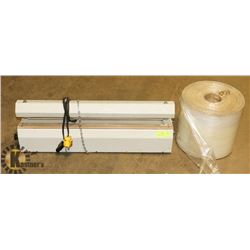 PAC 580 SA COMMERCIAL SEALER W/ A LARGE ROLL OF