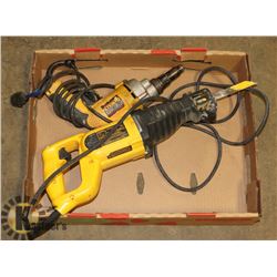 DEWALT SAWZALL & DEWALT SCREW GUN