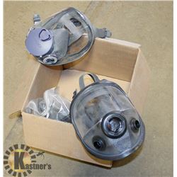 LOT OF 3 HONEYWELL FULL FACE MASKS