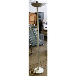 UNCLAIMED WHITE FLOOR LAMP
