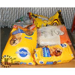 PALLET WITH 6 BAGS ASSORTED DAMAGED PACKAGING