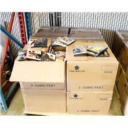 PALLET OF ASSORTED DVDS