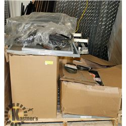 3 PALLETS OF ASSORTED FURNACE BELTS, AND