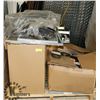Image 1 : 3 PALLETS OF ASSORTED FURNACE BELTS, AND