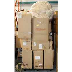 11 PALLETS OF ASSORTED FURNACE FILTERS