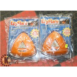 LOT OF 2 NEW EASY FLARE EMERGENCY ELECTRONIC
