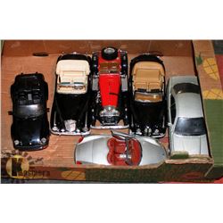 COLLECTION OF 1:18 DIECAST CARS 6 TOTAL