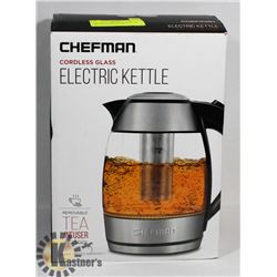 CHEFMAN CORDLESS KETTLE W/ TEA INFUSER BUILT IN