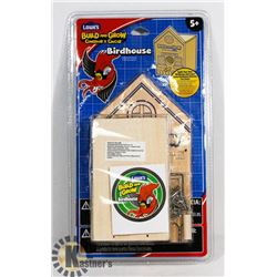 NEW BUILD & GROW JUNIOR BIRDHOUSE KIT