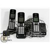 Image 1 : 3 PANASONIC PHONES INCL BASE.