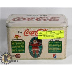 SEALED BOX OF COCA-COLA COLLECTOR CARDS