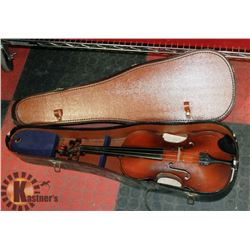 ANTIQUE STRADIVARIUS REPLICA VIOLIN WITH CASE