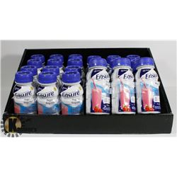 CASE OF ENSURE STRAWBERRY MEAL SUPPLEMENTS