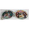 Image 1 : LOT OF 2 WIZARD OF OZ MUSICAL COLLECTOR PLATES