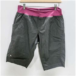 RAB LADIES GREY HIKING SHORTS, SIZE MEDIUM,