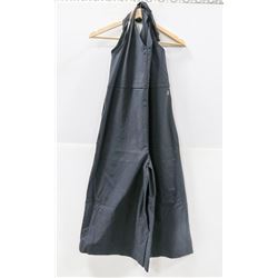 UNITED BY BLUE BLACK TIE UP NYLON JUMPER. SIZE MED.