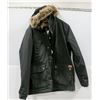 Image 1 : VOLCOM MEN'S LINED BLACK PARKA. SIZE XL.