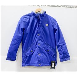DC BLUE YOUTH SNOWBOARDING JACKET. SIZE LARGE/12