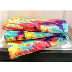 LOT OF THREE SLOW TIDE BEACH TOWELS.