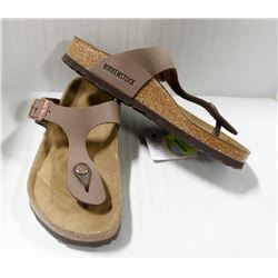 BIRKENSTOCKS BROWN STRAP LADIES SANDALS SIZE 5.