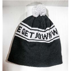HOLDEN "WE GET DOWN" POM TOQUE.
