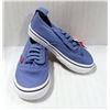 Image 1 : VANS BLUE TODDLER SHOES. SIZE 8.