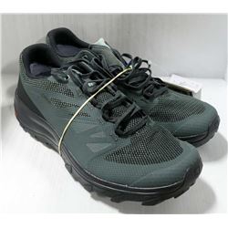 SALOMON GREEN MEN'S SHOE. SIZE 11.