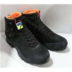 TECNICA BLACK AND ORANGE HIGH TOP HIKER SHOE SIZE 10