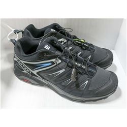 SALOMON BLACK AND GREY MEN'S SHOE SIZE 12.