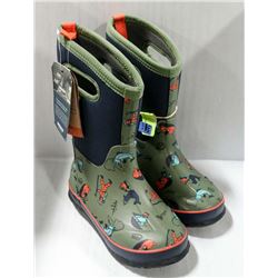 BOGS YOUTH GREEN WILDERNESS PATTERN INSULATED
