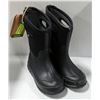 Image 1 : BOGS YOUTH BLACK INSULATED RAIN BOOT SIZE 1.