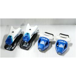 ALPINE TYROLIA SKI BINDINGS 90. PAD LOCK 7.