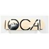 Image 1 : LOCAL BLONDE WOOD SKATE DECK GREEN TRIM 8.25